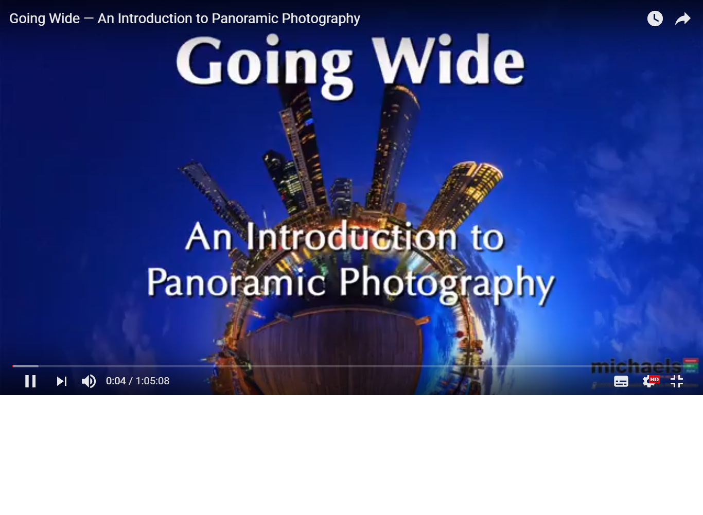 Going Wide — An Introduction to Panoramic Photography