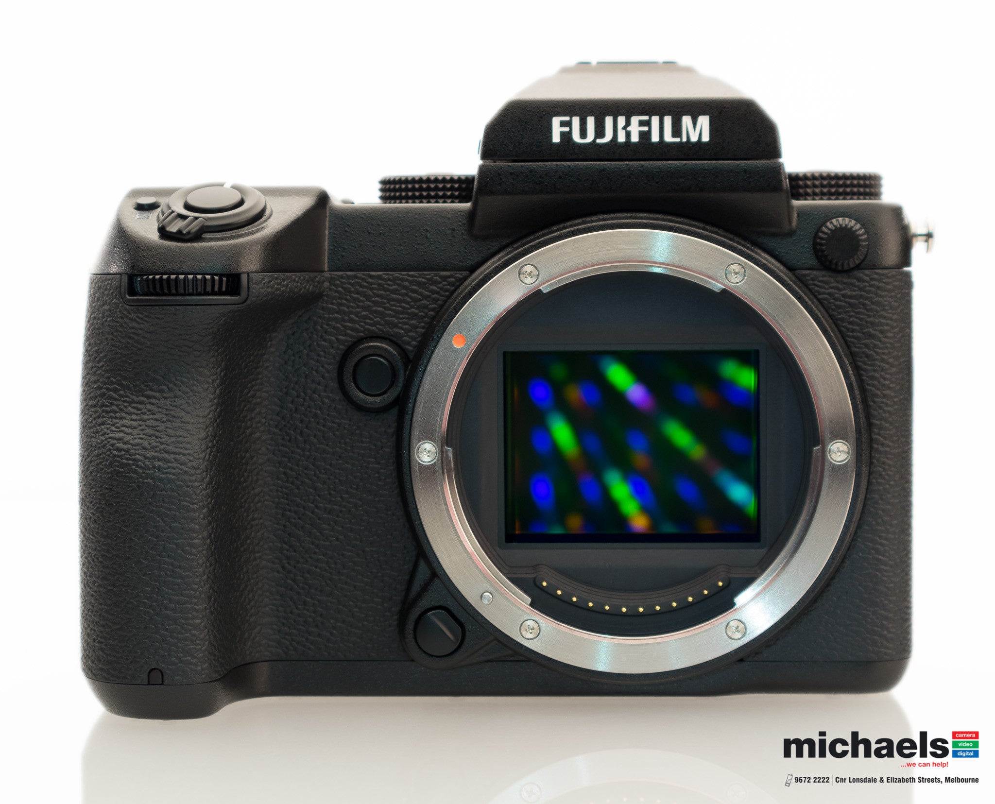 The FUJIFILM GFX 50S is now in Store at michaels camera!