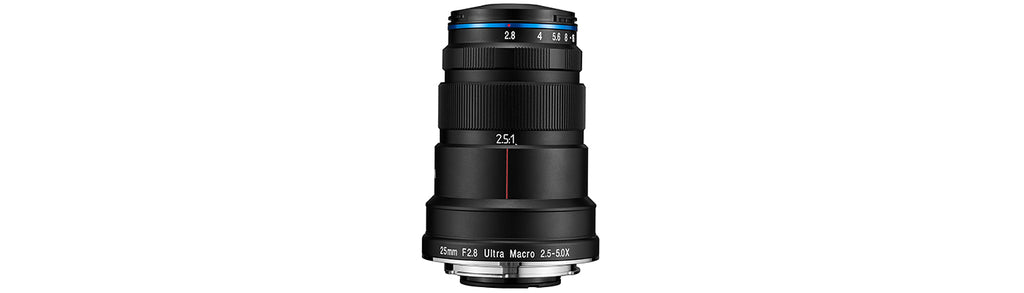 Laowa releases 25mm f/2.8 2.5-5X Ultra Macro Lens for Canon, Nikon and Sony mounts