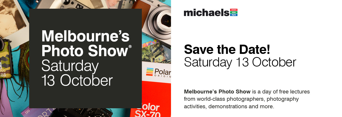 Save the Date: Melbourne's Photo Show 13 October 2018
