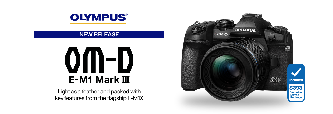 Professional, Compact and Lightweight — Olympus' New OM-D E-M1 Mark III