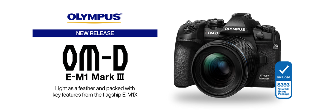 Professional, Compact and Lightweight — Olympus' New OM-D E-M1 Mark III