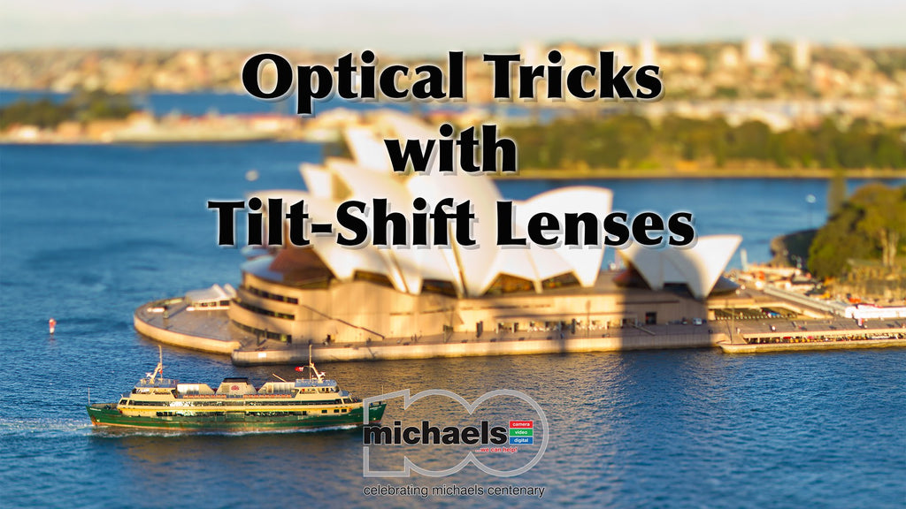 Optical Tricks with Tilt-Shift Lenses