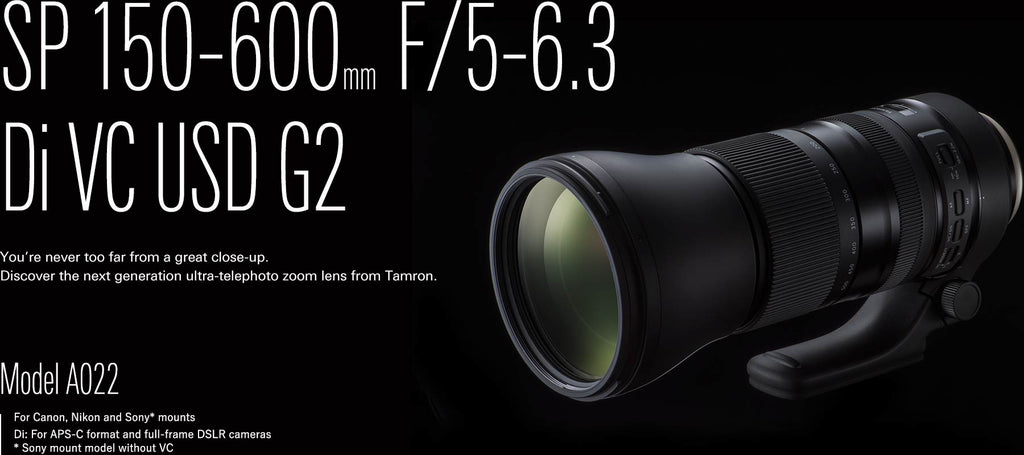 The New Tamron 150-600mm G2 Zoom Lens is Coming Soon