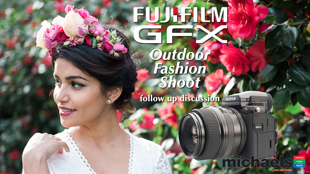 Outdoor Fashion Shoot with the Fujifilm GFX 50S - Follow up discussion and samples