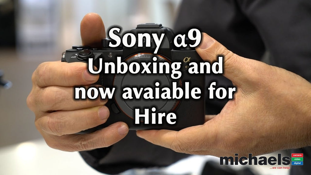 Sony A9 Unboxing