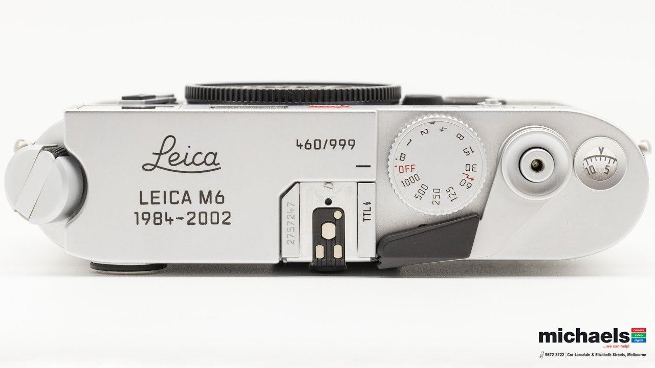 Leica Die Letzten 999 M6 TTL — New in Used @ Michael’s