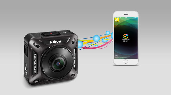 How to Pair the Nikon KeyMission 360 to iOS