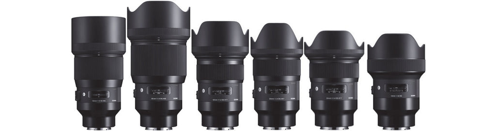 New Sigma Art Lenses and Announcement of Art Primes for Sony E-mount