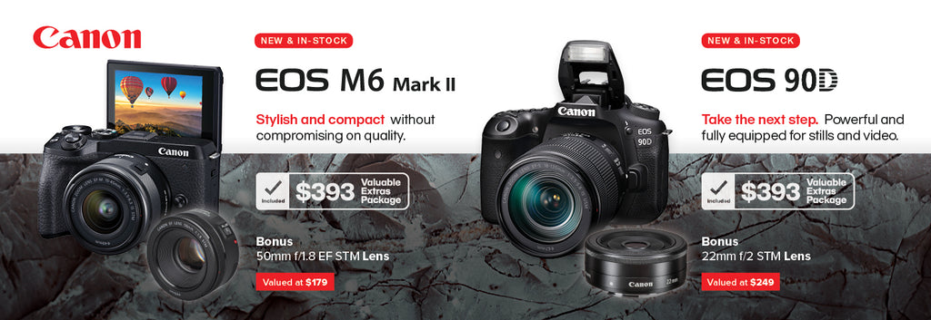 Canon New Releases: 90D and M6II