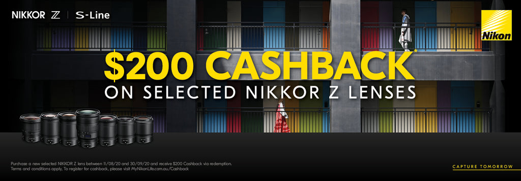 Nikon Z Lens August Cashback 2020