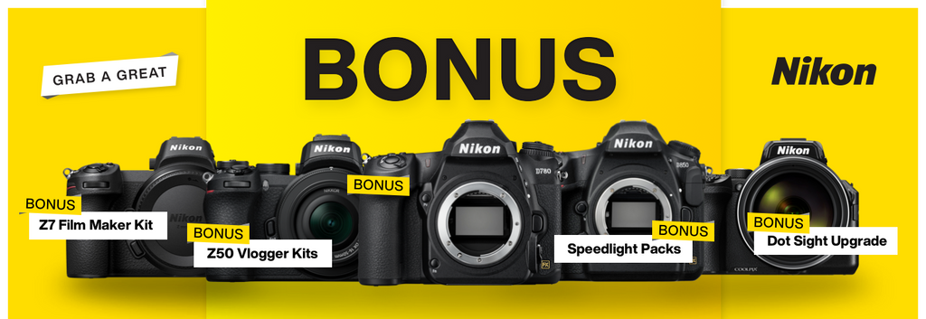 Grab a Great Nikon Bonus