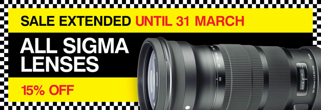 Sigma Lenses - 15% off!
