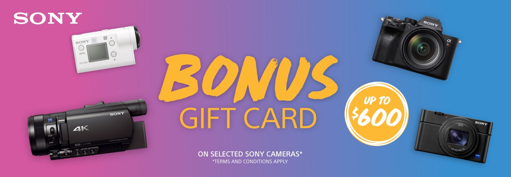 SONY September Bonus Gift Card 2020