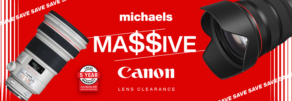 MASSIVE Canon Lens Clearance