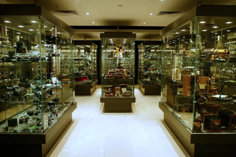 Camera collection display in 2021